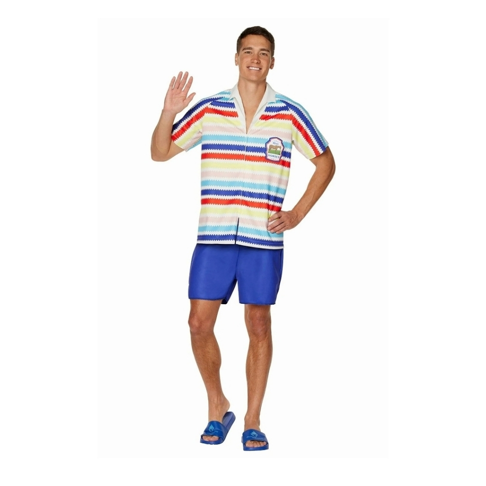 Barbie The Movie Allan Halloween Costume Kit Adult Mens S/M & L/XL